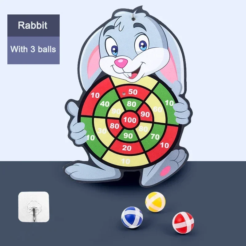 Board Game With Questions - Educational Games Dart Board Stickey Ball