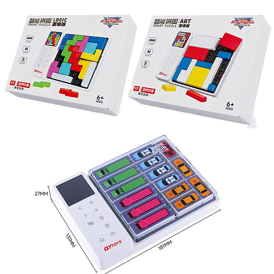 Board Game With Questions - QiYI Smart Klotsk Puzzle Logic Brains