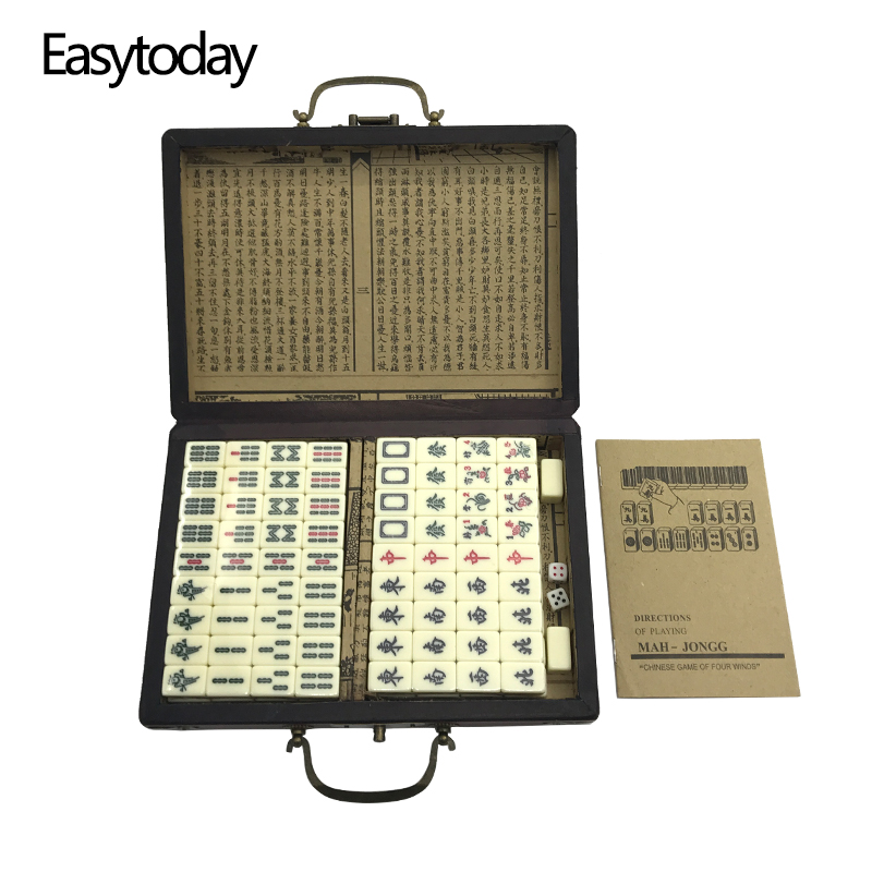 Board Game Organization - Mini Chinese Toy Antique Mahjong Games