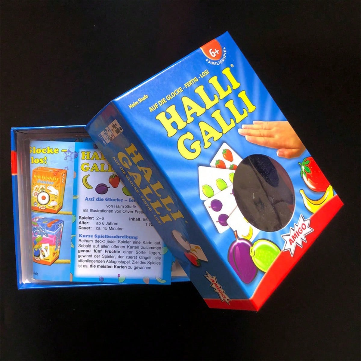 Board Game Uno - 1 Halli Galli Family Gathering Game