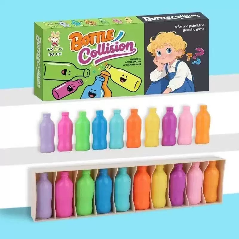 Board Game Zone - 20 Color Pair Matching Challenging Bottle