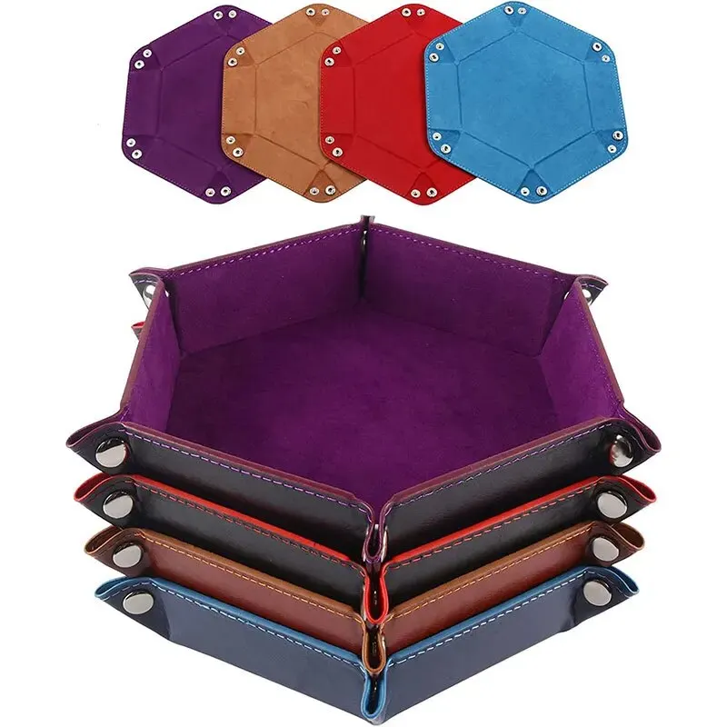 1pc Hexagonal Dice Tray and Mi - огляд і ціна Board Game Organization
