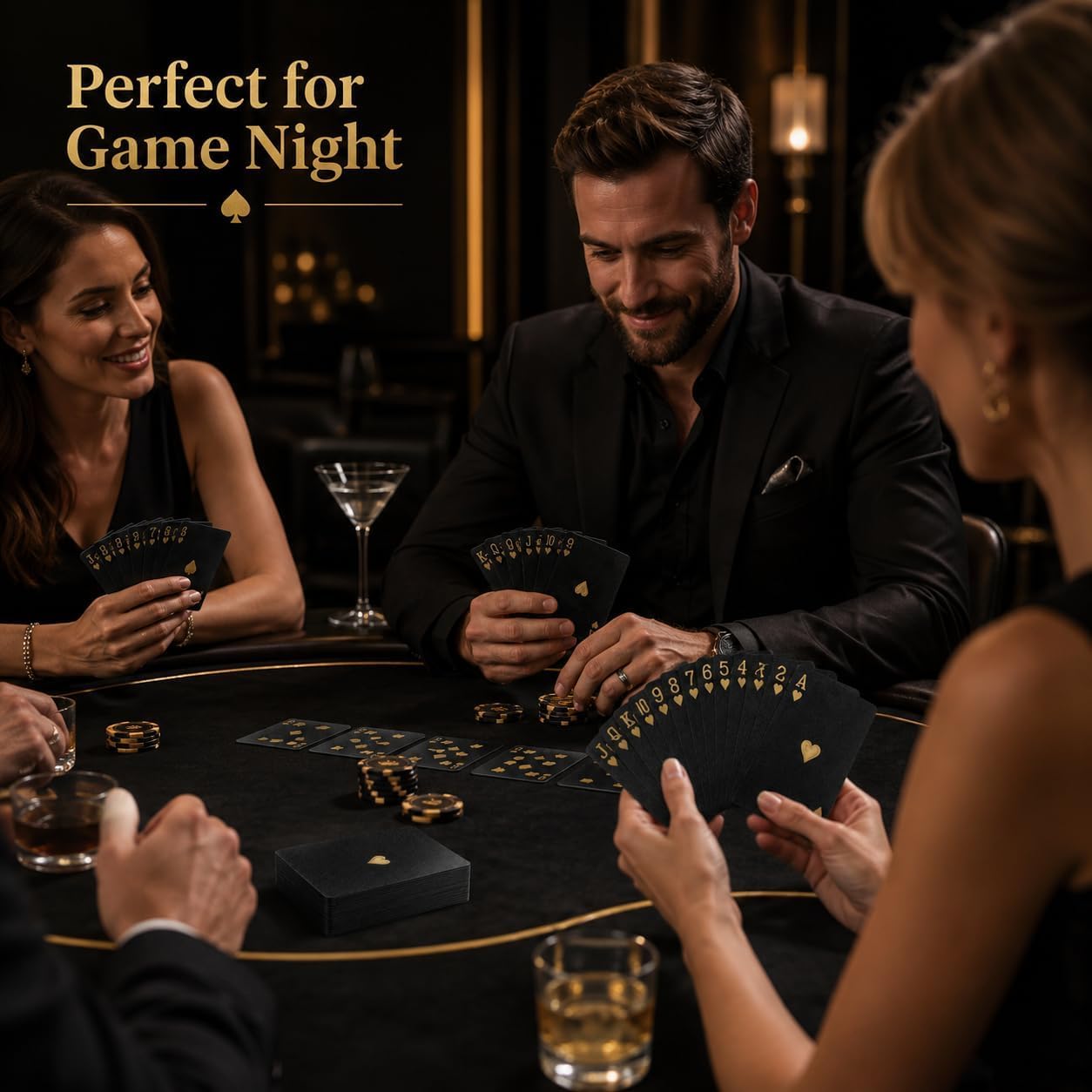 Waterproof Black Gold Playing  - огляд і ціна Cooperative Card Game