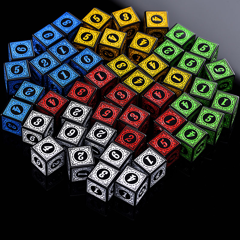 10PCS/Set Acrylic Dice Set D6  - огляд і ціна Dice Set Polyhedral