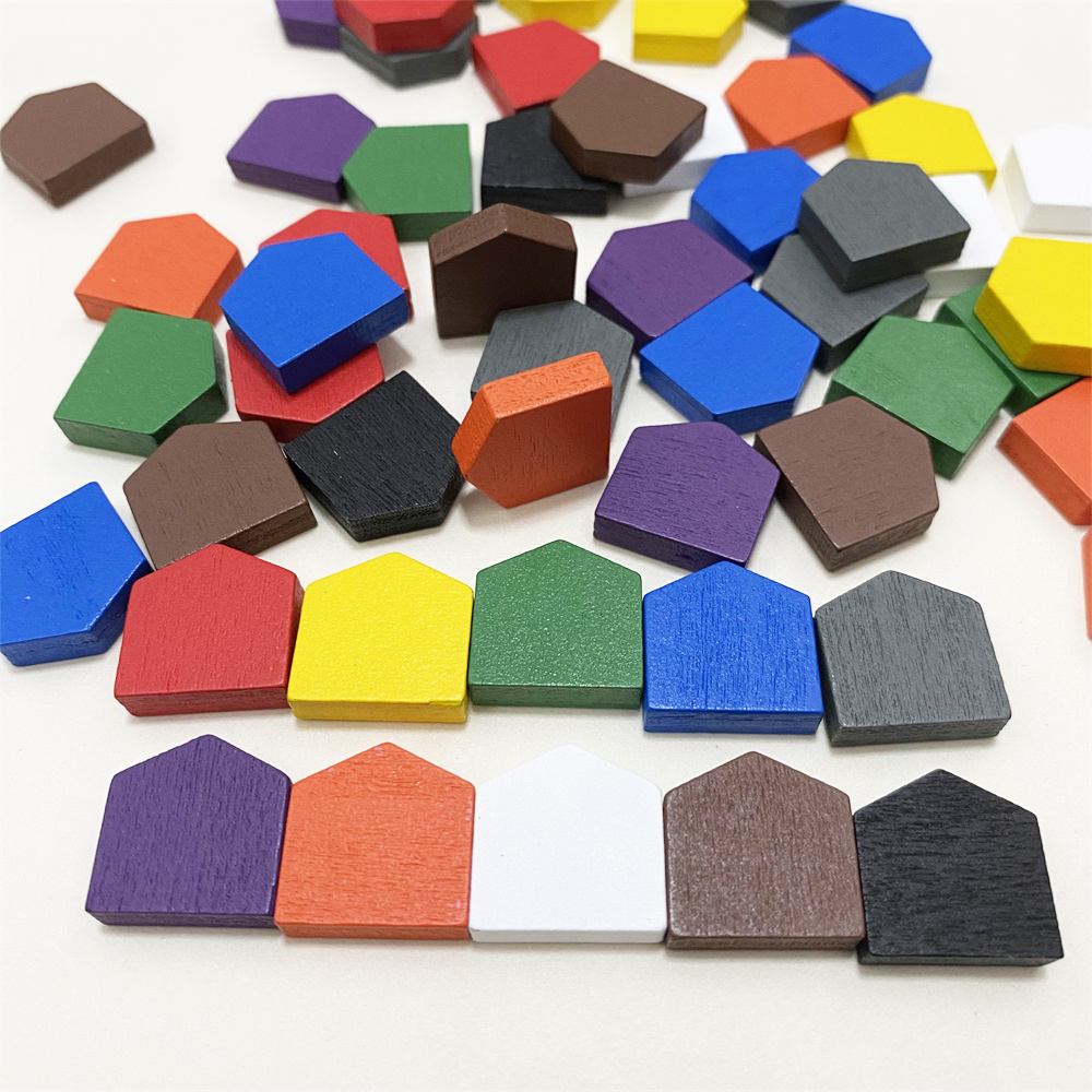 50 pieces 16*16MM Colorful Woo - огляд і ціна Board Game Economy