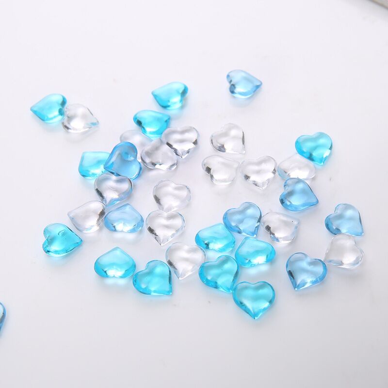 100PCS 10*4mm Heart Shape Acry - огляд і ціна Board Game Economy