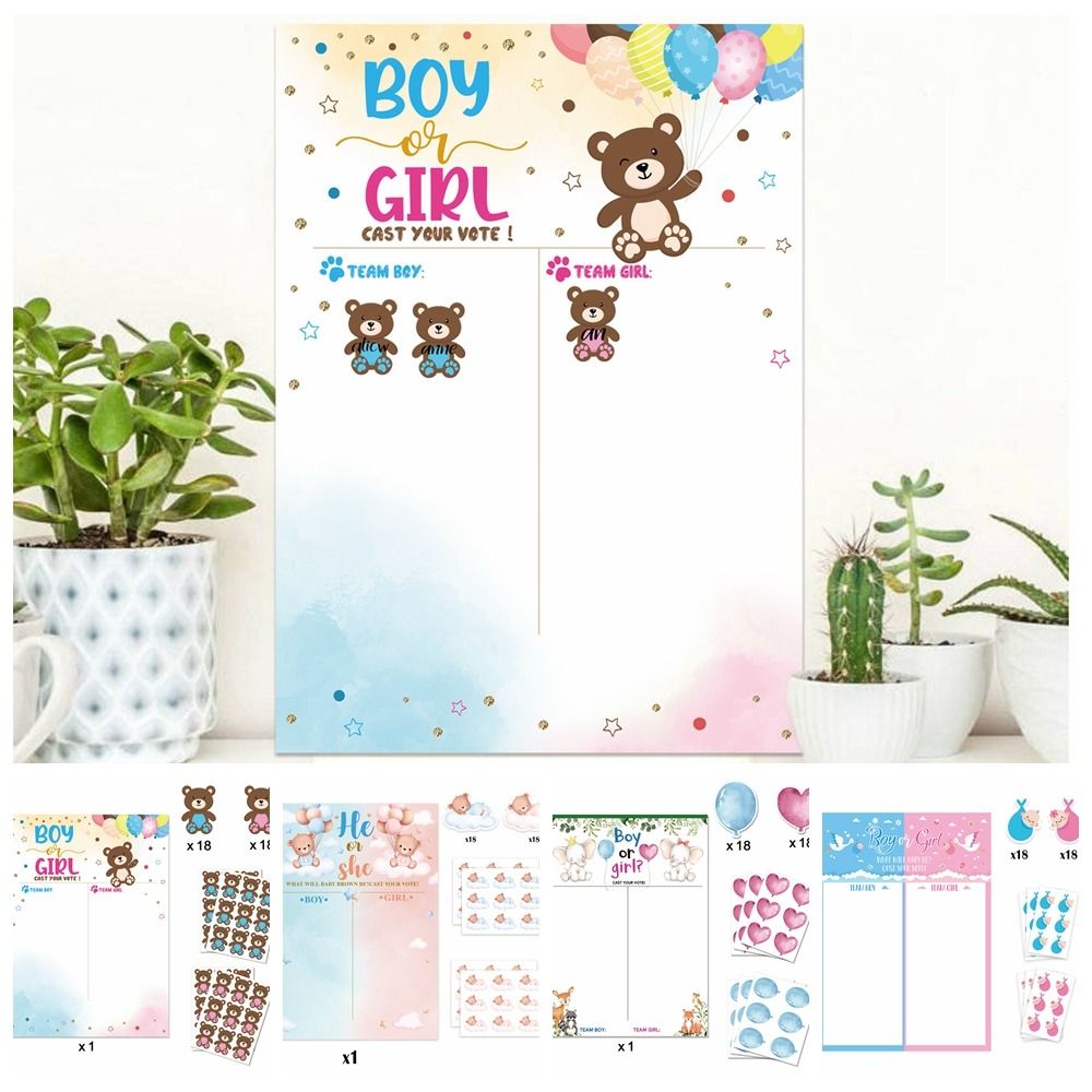 With Stickers Gender Revealed  - огляд і ціна Board Game Or Boardgame