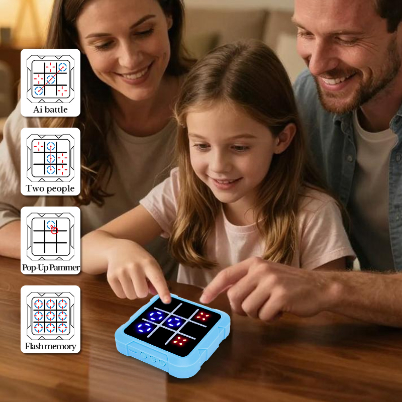 Electronic Tic Tac Toe Game Ha - огляд і ціна Board Game For 3 Players