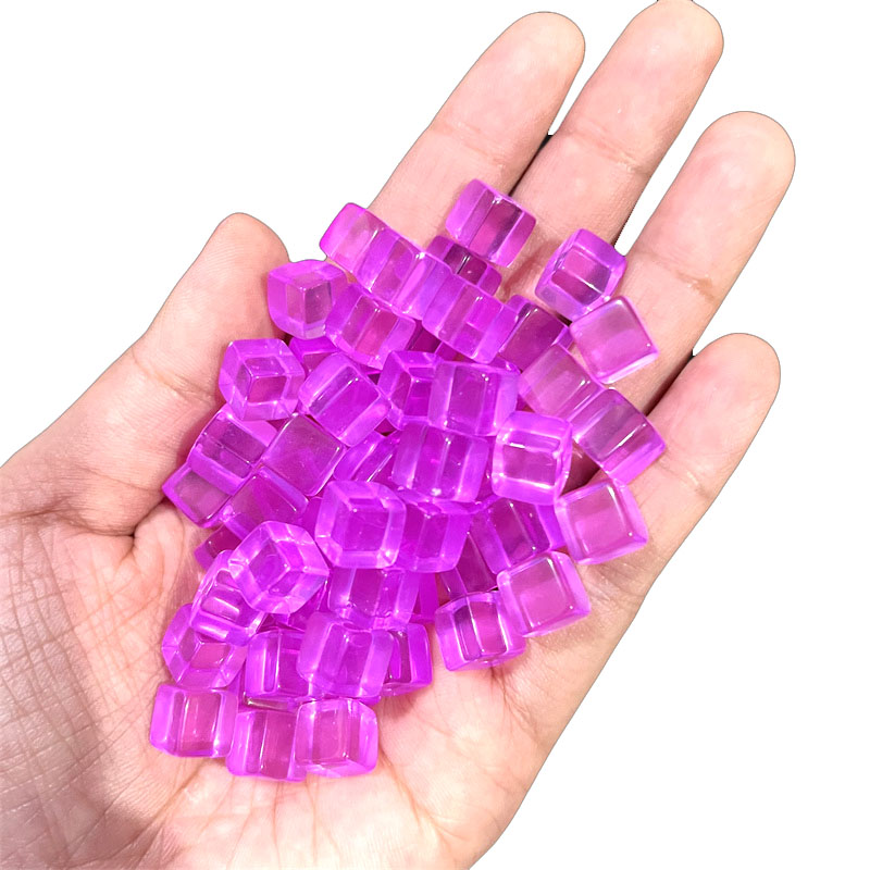 100pcs/set 8mm Clear Cube Dice - огляд і ціна Board Game Economy