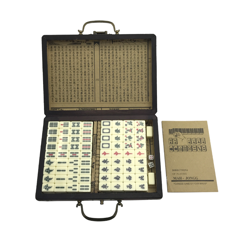 Mini Chinese Toy Antique Mahjo - огляд і ціна Board Game Organization