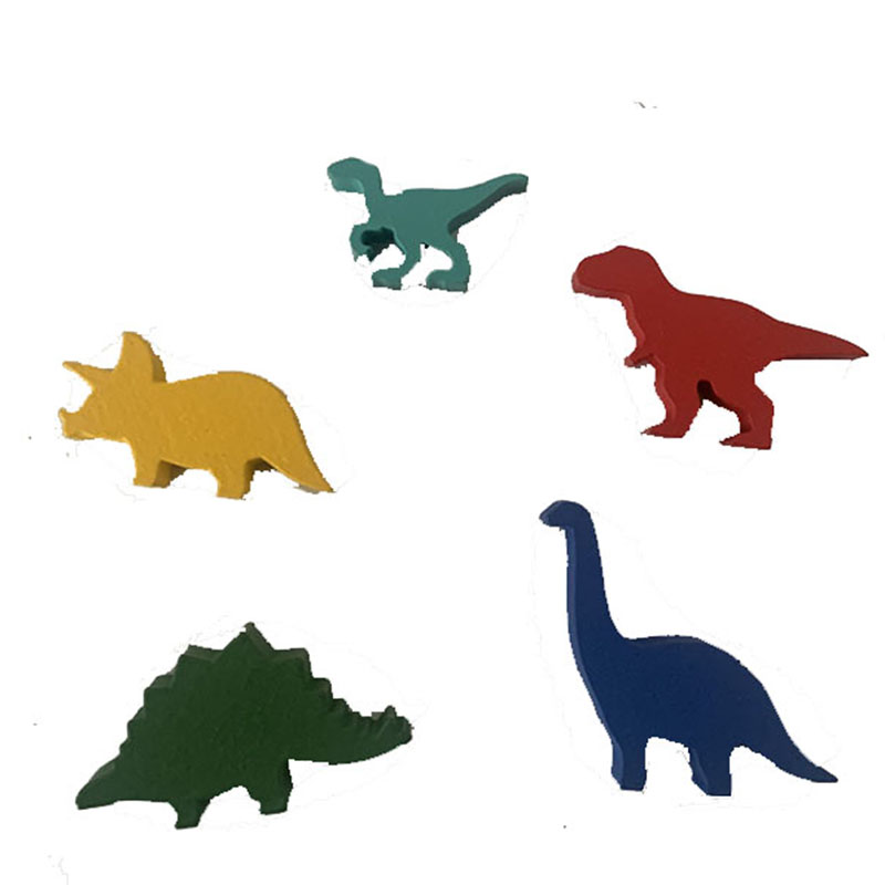 5 Pcs/set Wooden Dinosaur Boar - огляд і ціна Chess Set Wooden