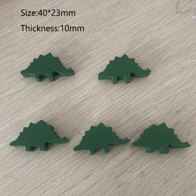 5 Pcs/set Wooden Dinosaur Boar - огляд і ціна Chess Set Wooden