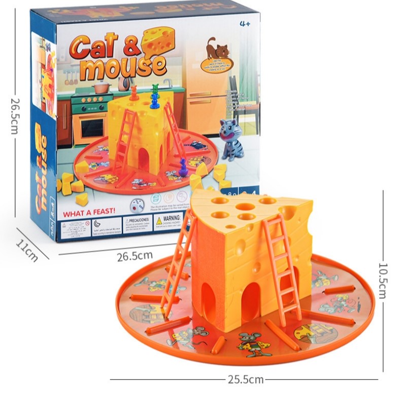 Cat and Mouse Cake Cheese Boar - огляд і ціна Board Game With Questions
