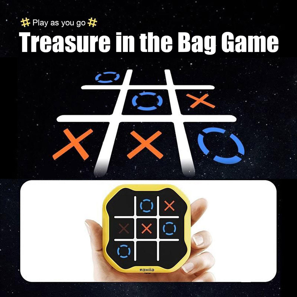 3in1 Electronic TIC-TAC-TOE Bo - огляд і ціна Board Game For 3 Players