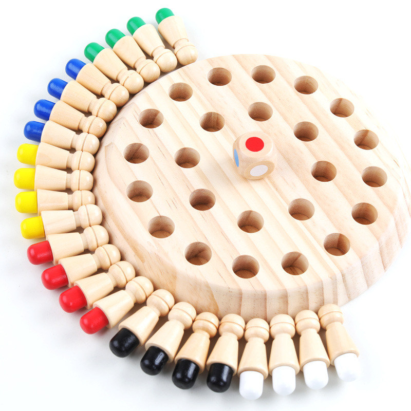 Wooden Memory Match Stick Ches - огляд і ціна Board Game Land
