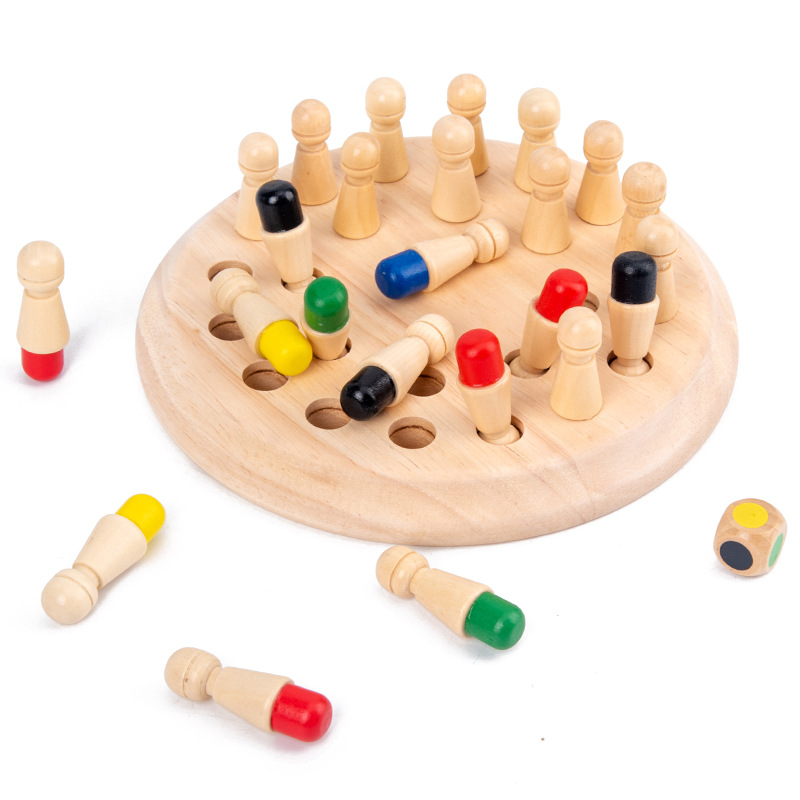 Wooden Memory Match Stick Ches - огляд і ціна Board Game Land