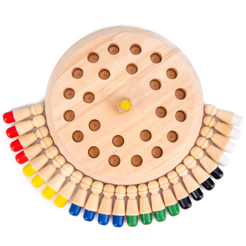 Wooden Memory Match Stick Ches - огляд і ціна Board Game Land