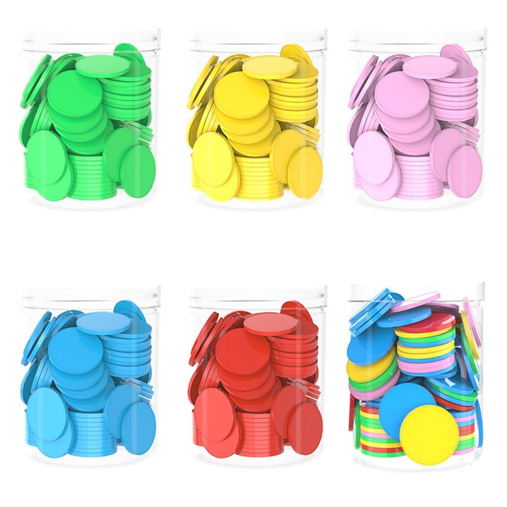 100pcs Plastic Counting Chips  - огляд і ціна Board Game Economy