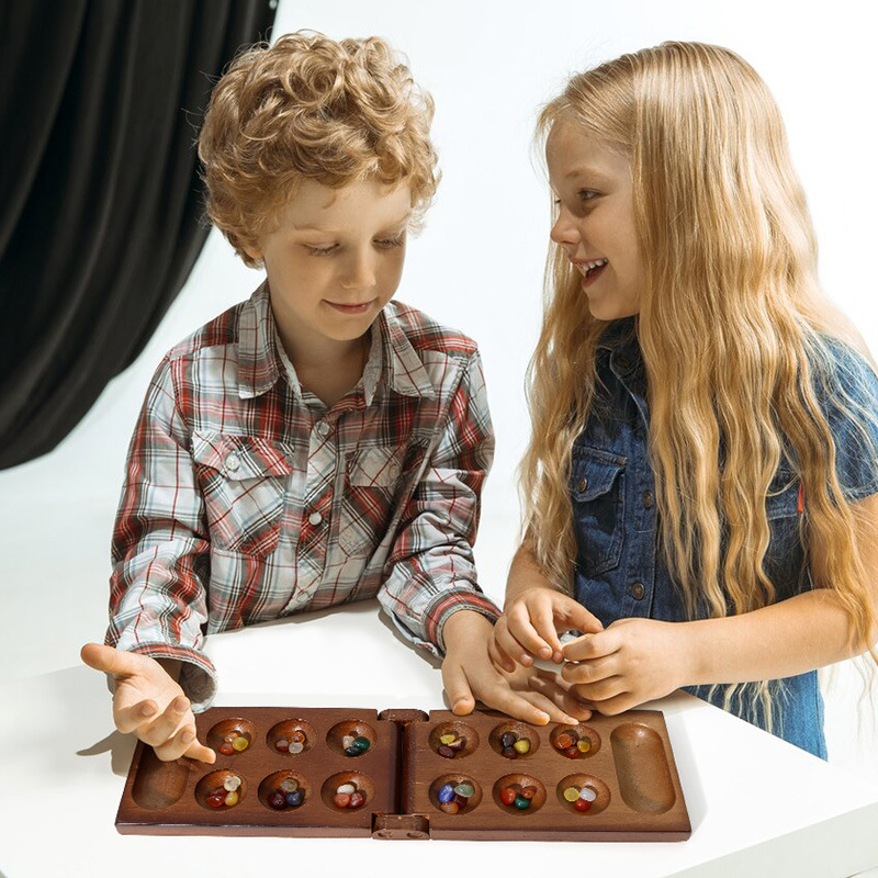 Ancient Mancala African Chess  - огляд і ціна Chess Set Wooden