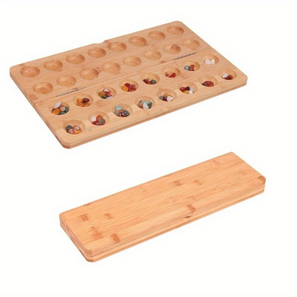 Portable Folding Wooden Mancal - огляд і ціна Chess Set Wooden