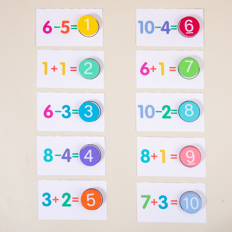 Kids Montessori Math Toys Arit - огляд і ціна Cooperative Card Game