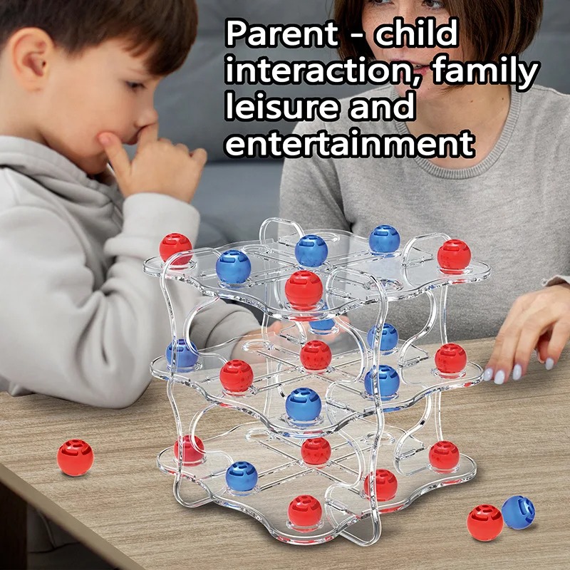 3D Three-Dimensional Tic-Tac-T - огляд і ціна Board Game With Questions