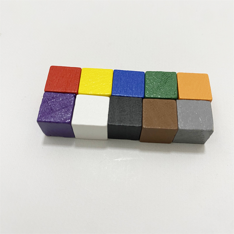 50Pcs/lots 10mm Colorful Wood  - огляд і ціна Board Game Economy