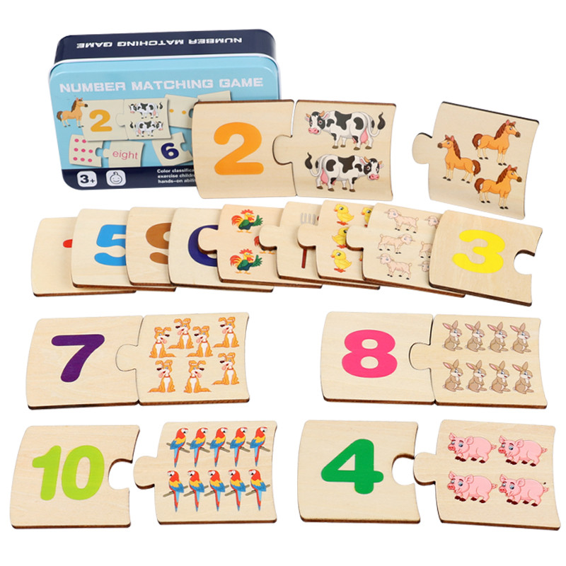 Children Iron Box Number Enlig - огляд і ціна Board Game Organization