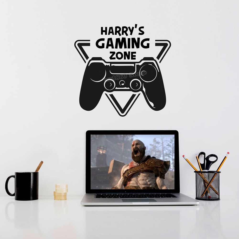 Custom Name Gaming Zone Wall D - огляд і ціна Board Game Video Games