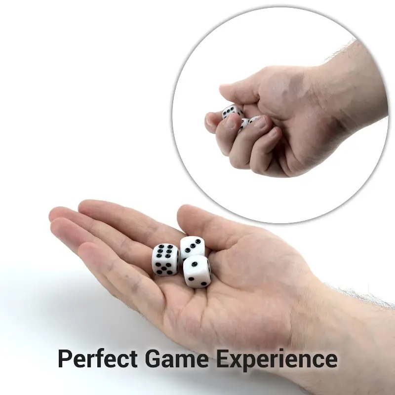 Dice 100 pcs/set 14mm/0.55inch - огляд і ціна Board Game Or Boardgame