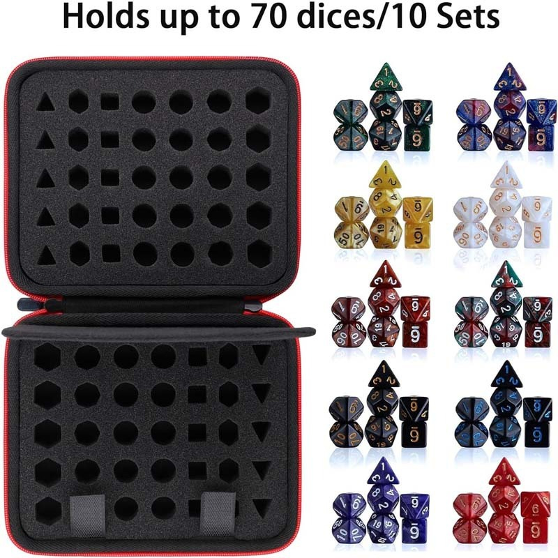 New Portable EVA70-hole Dice B - огляд і ціна Board Game Organization