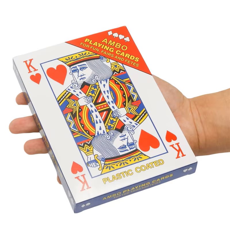 Oversized Playing Cards Jumbo  - огляд і ціна Board Game Uno