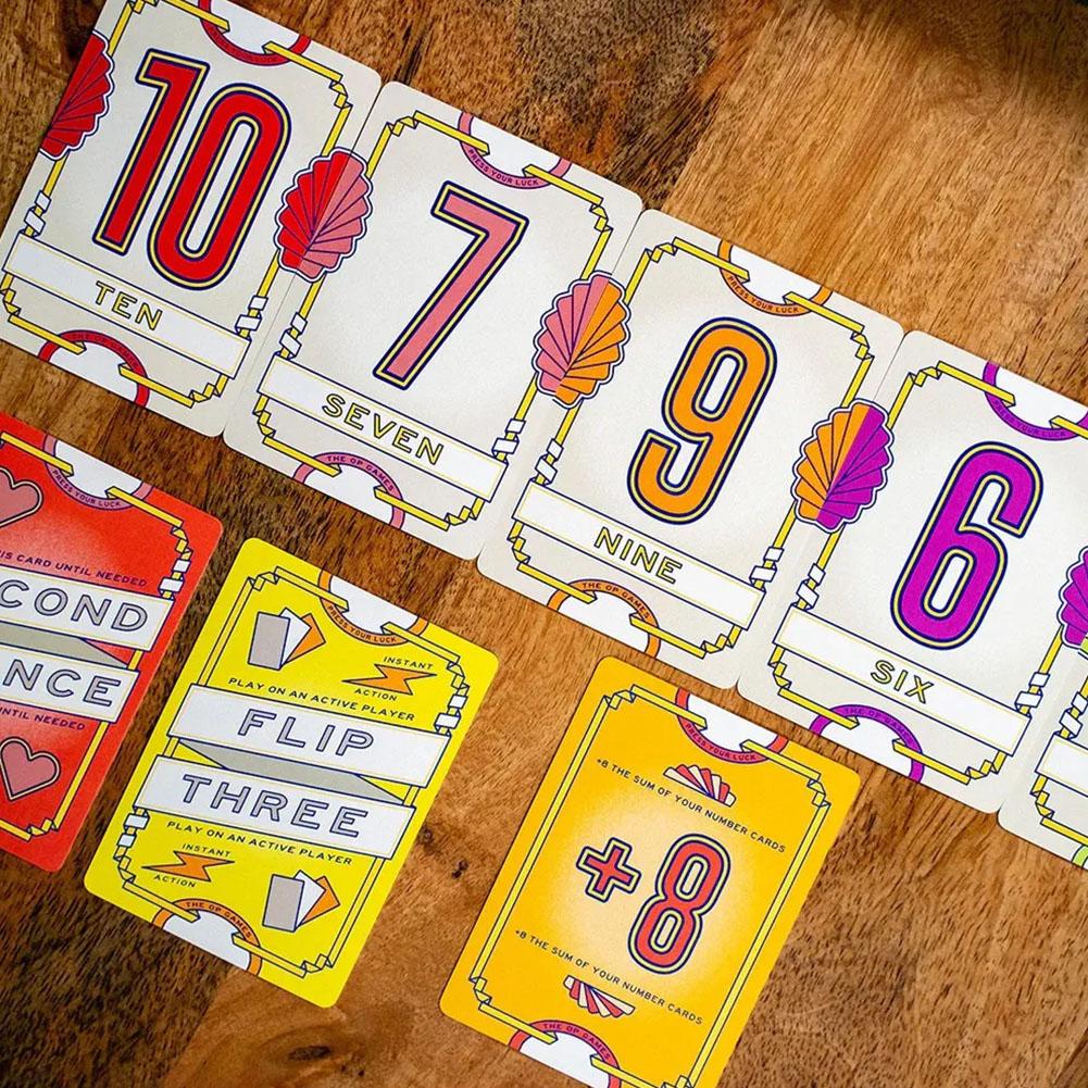 Flip 7 Press Your Luck Card Ga - огляд і ціна Board Game Flip 7