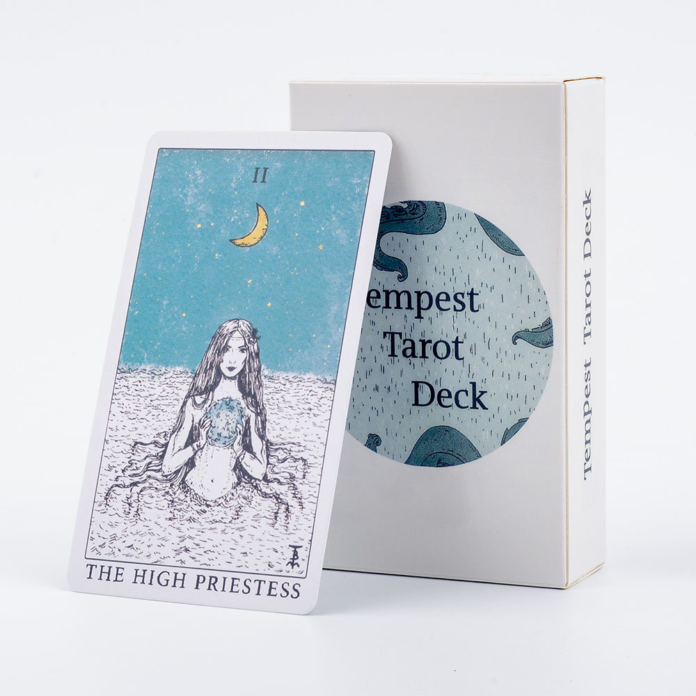 Ocean Themed Tempest Tarot  De - огляд і ціна Board Game Zone